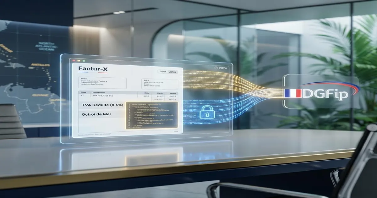 Comparatif visuel des plateformes PDP agréées pour la facturation électronique des PME en Martinique, Guadeloupe et Guyane avec critères de sélection DOM-TOM.